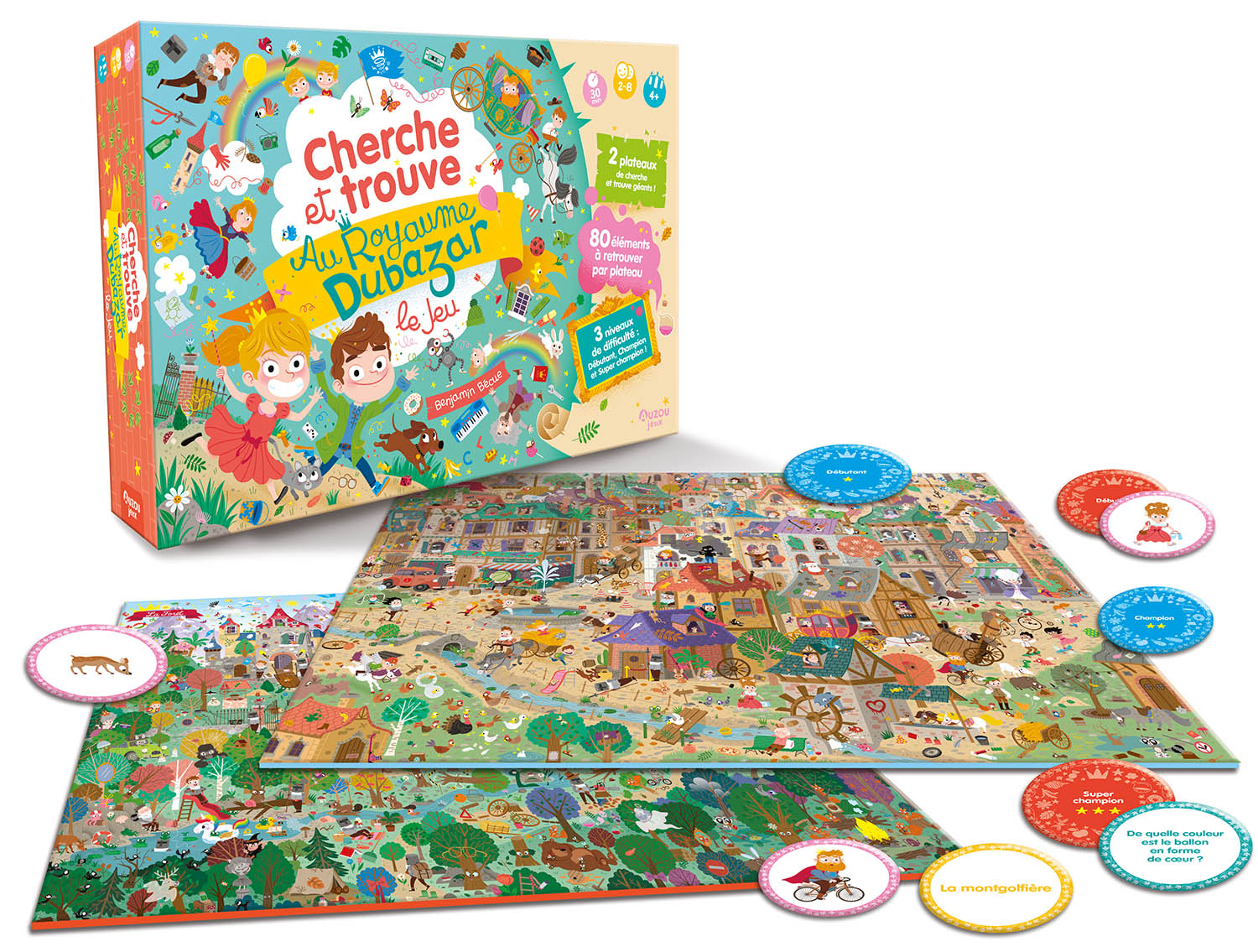 CHERCHE ET TROUVE AU ROYAUME DUBAZAR - LE JEU