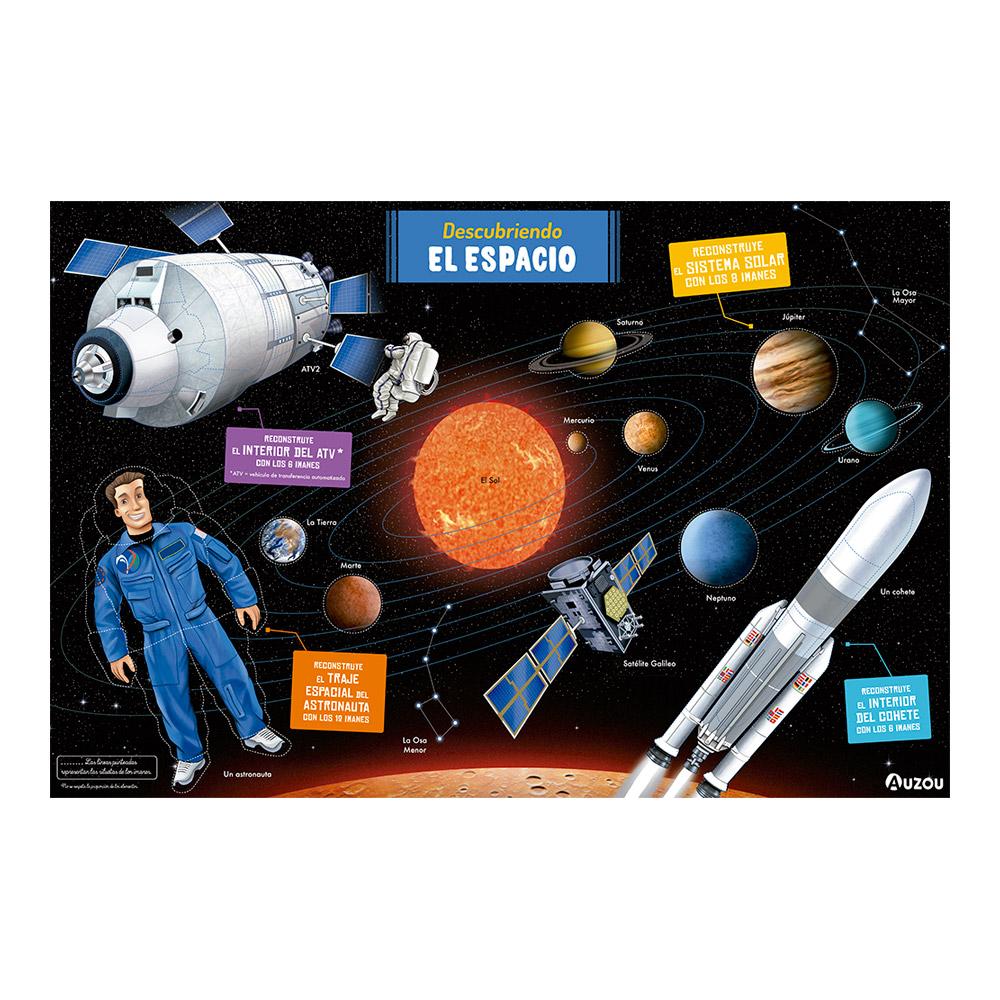 Descubriendo El Espacio. Tablero Magnético