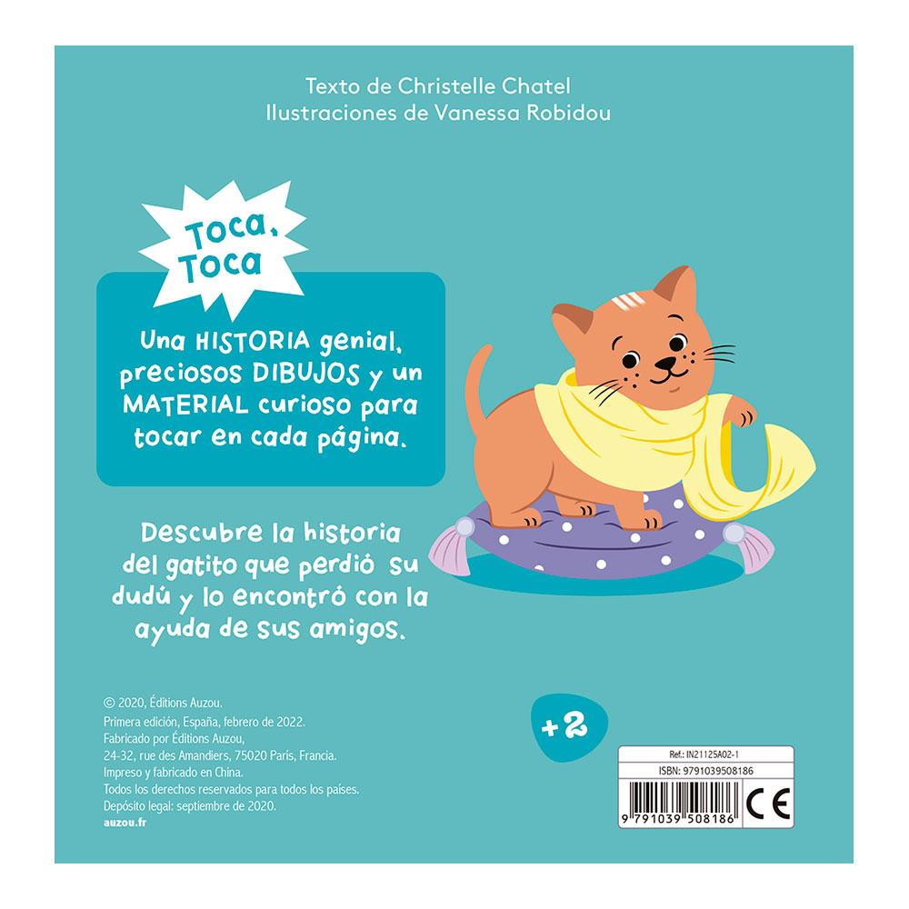 Historias Para Tocar. Toca, Toca. ¿Dónde Está Mi Dudú? Libro Con Texturas Para B