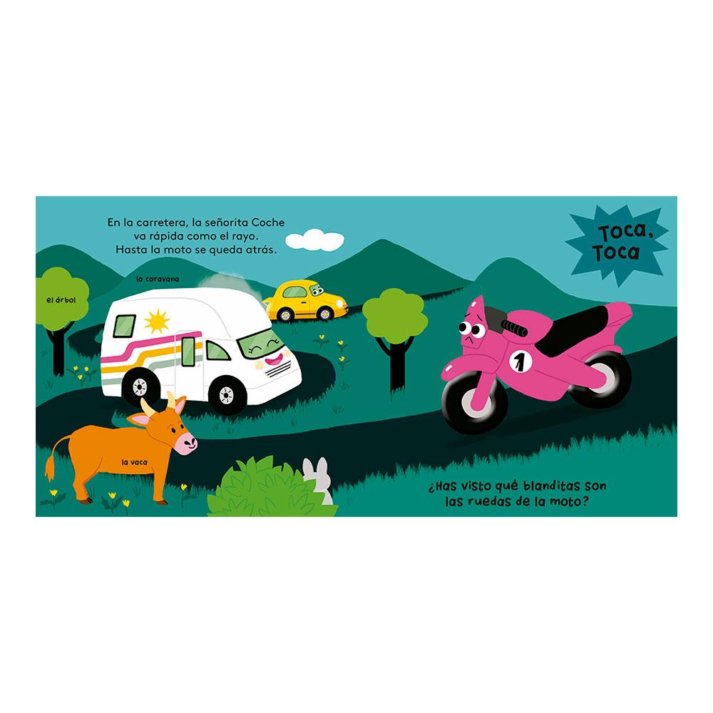 Historias Para Tocar. Toca, Toca. ¡En Marcha! Libro Con Texturas Para Bebés