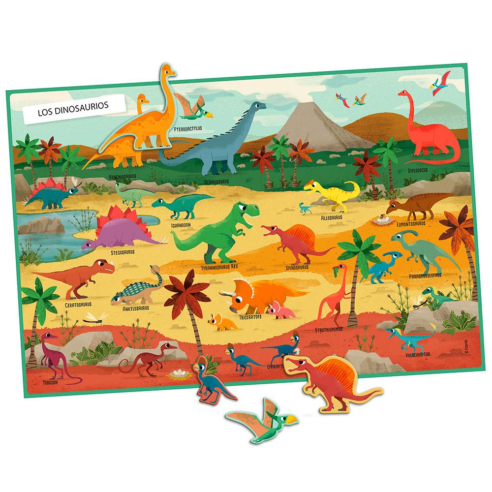 Mi Estuche De Imanes: Dinosaurios