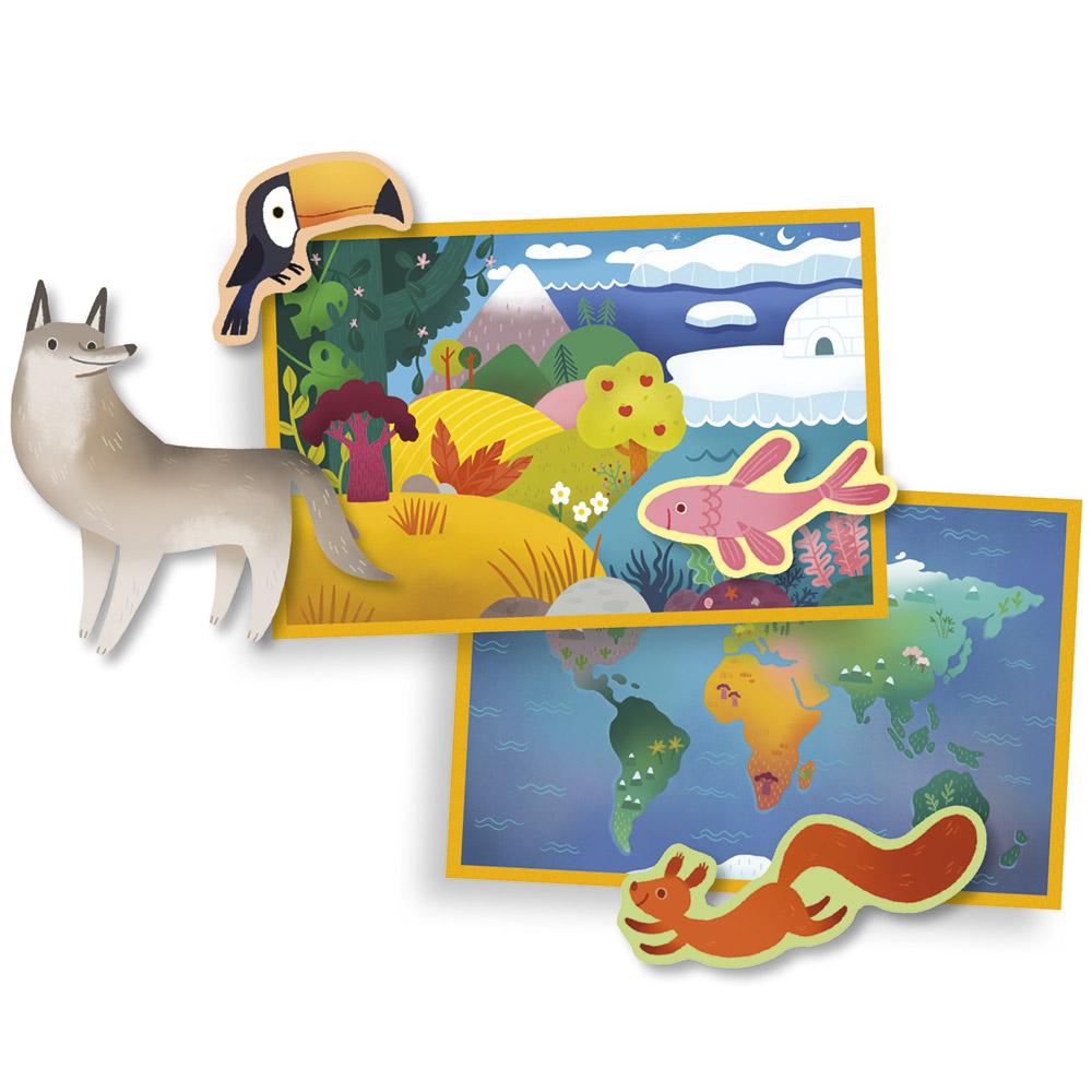 Mi Estuche De Imanes: Animales Del Mundo