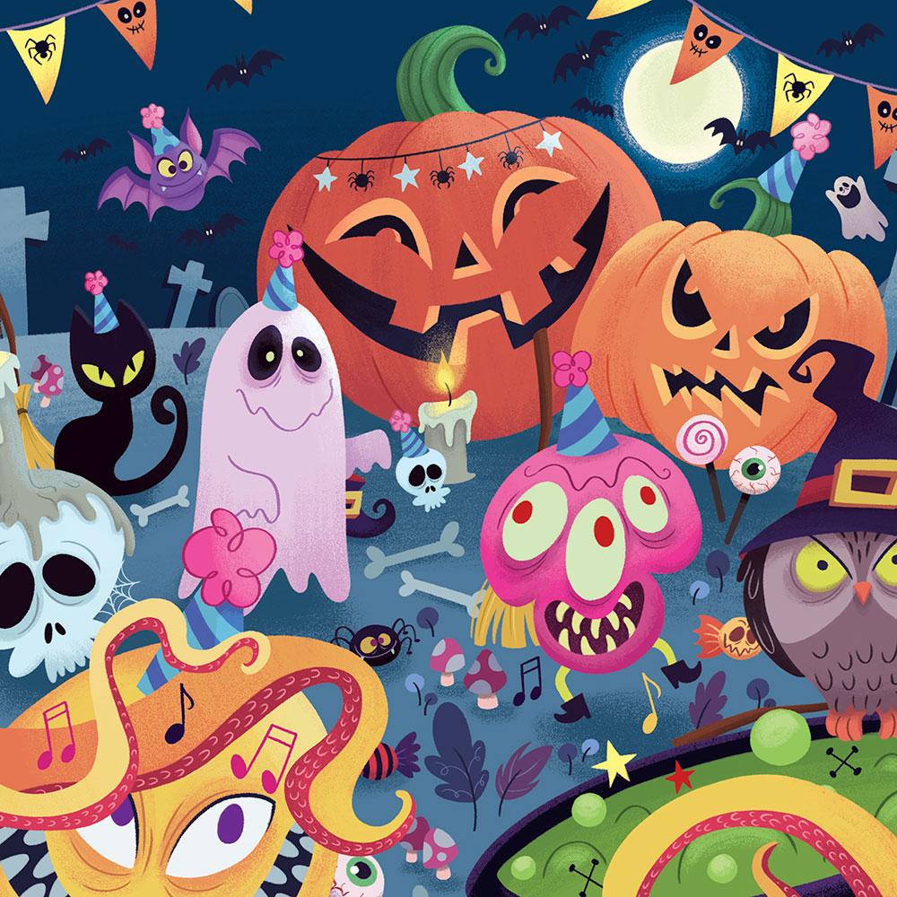 Bloc De Anillas Grande. 32 Juegos De Monstruos Y Fantasmas ¡Para Hacer Una Y Mil