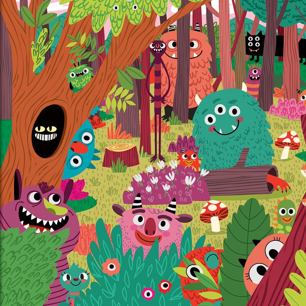 Bloc De Anillas Grande. 32 Juegos De Monstruos Y Fantasmas ¡Para Hacer Una Y Mil