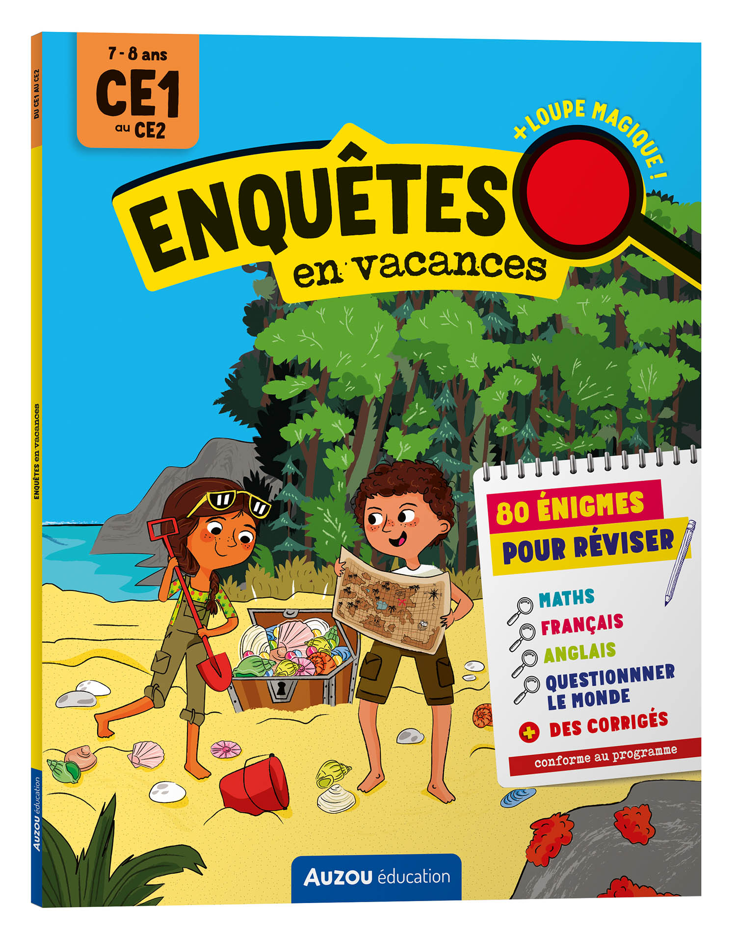 ENQUETES EN VACANCES - DU CE1 AU CE2 - 2026