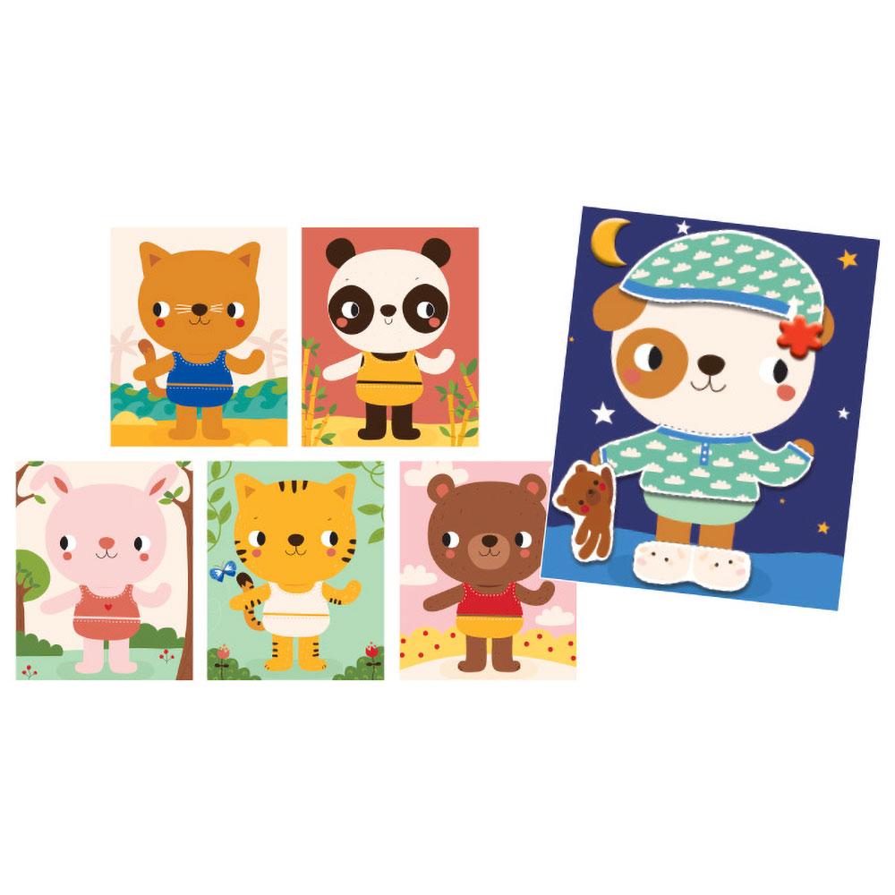 Mi Cofre De Artista Visto Animales Con Un Collage