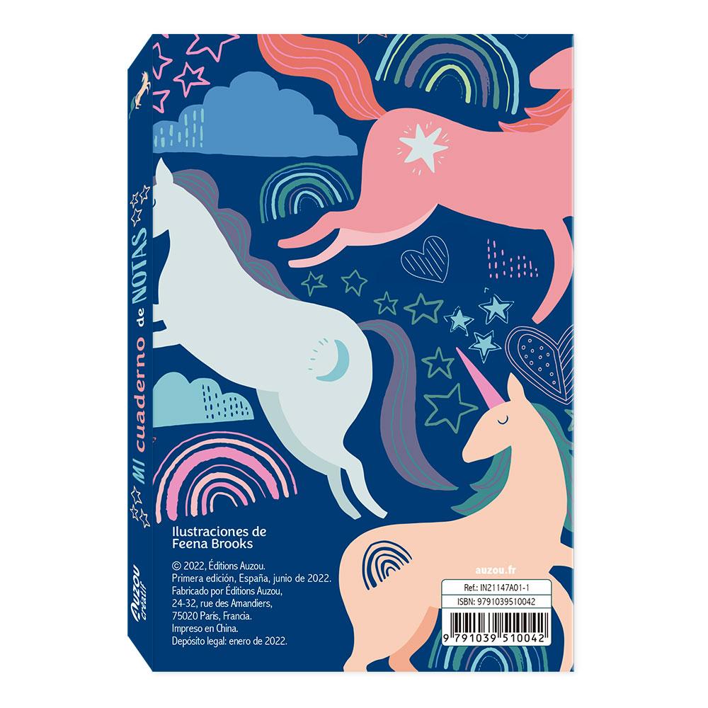 Mi Cuaderno De Notas Adhesivas Unicornios