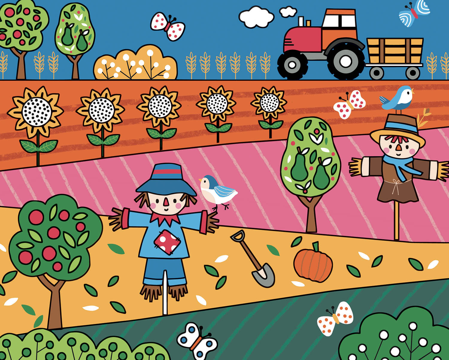 Peinture Magique : La Ferme