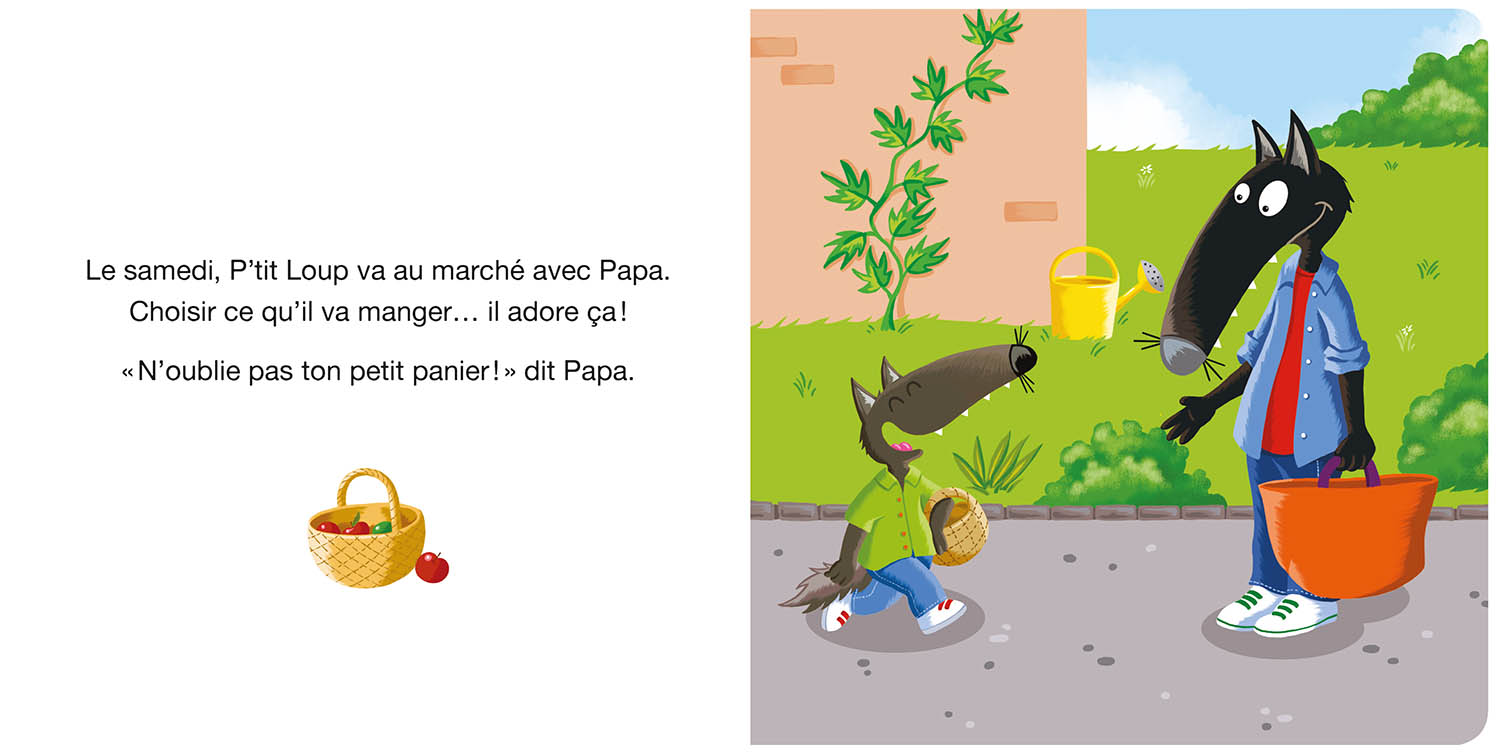 P'tit Loup Va Au Marché