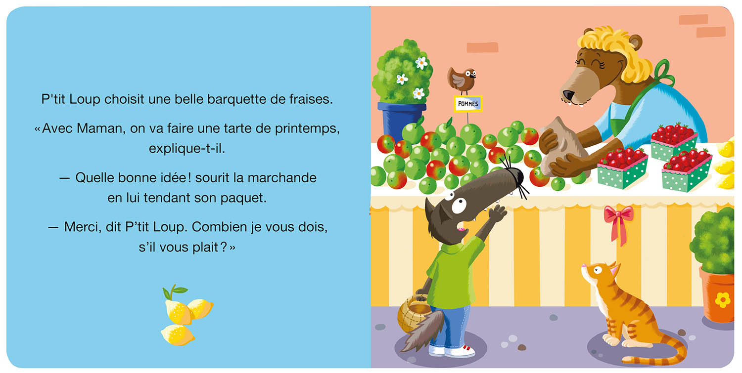 P'tit Loup Va Au Marché