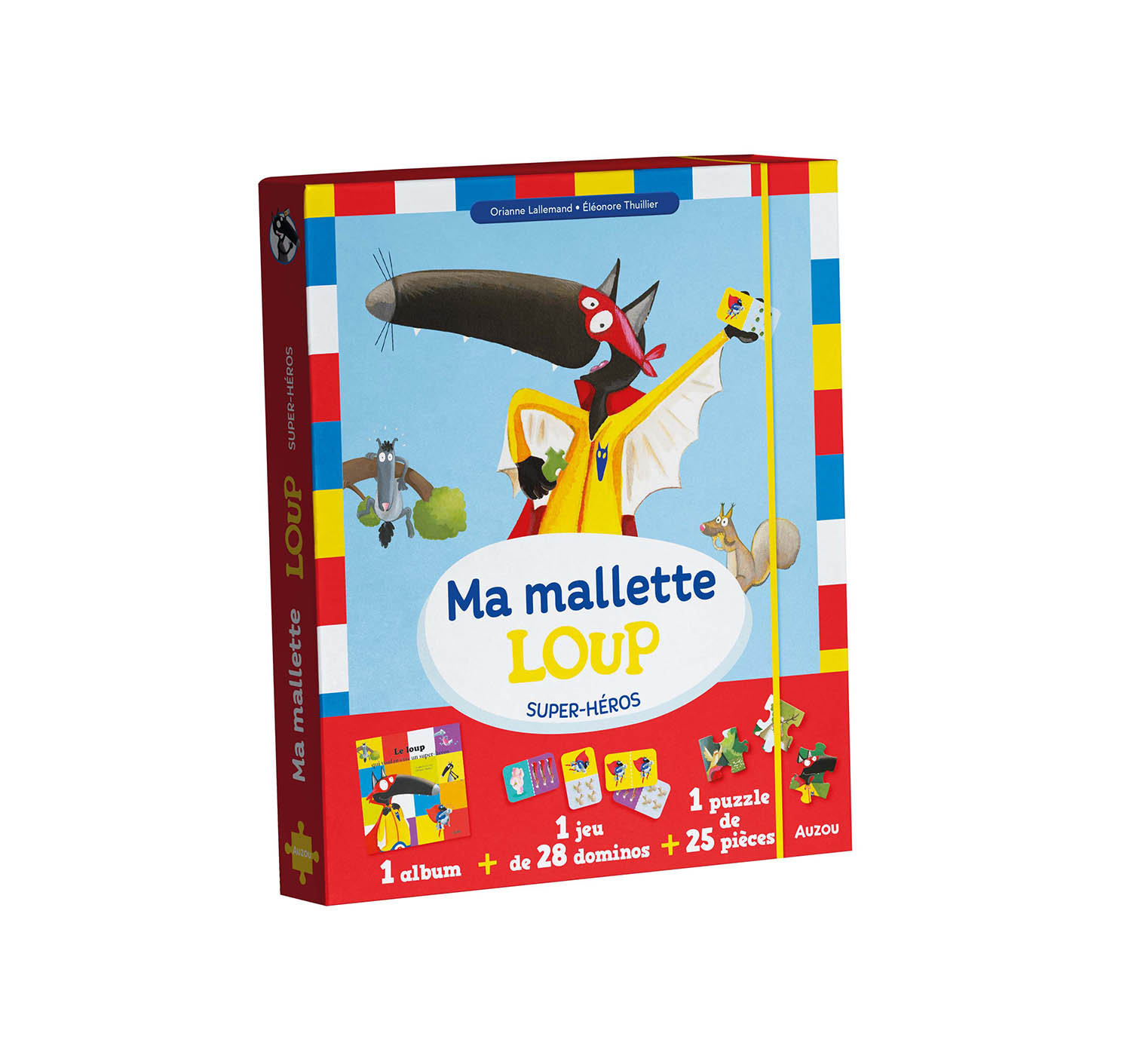 Ma mallette Loup super-héros Ma mallette Loup super-héros