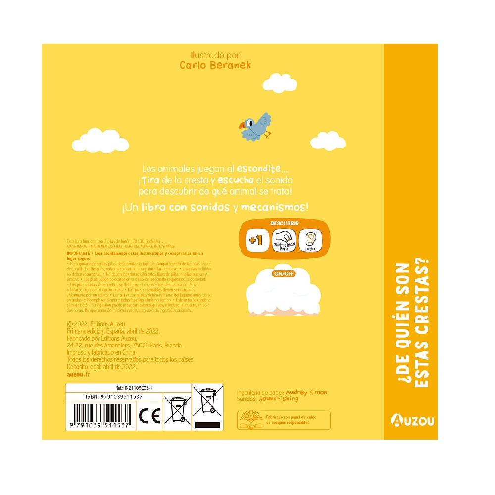 Cucutrás Sonoros: ¿De Quién Son Estas Crestas? Sonidos Y Lengüetas