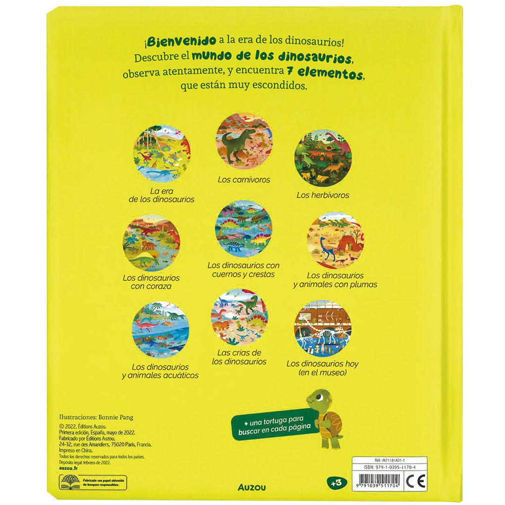 Busca y encuentra para los más pequeños: Los dinosaurios - Auzou.es