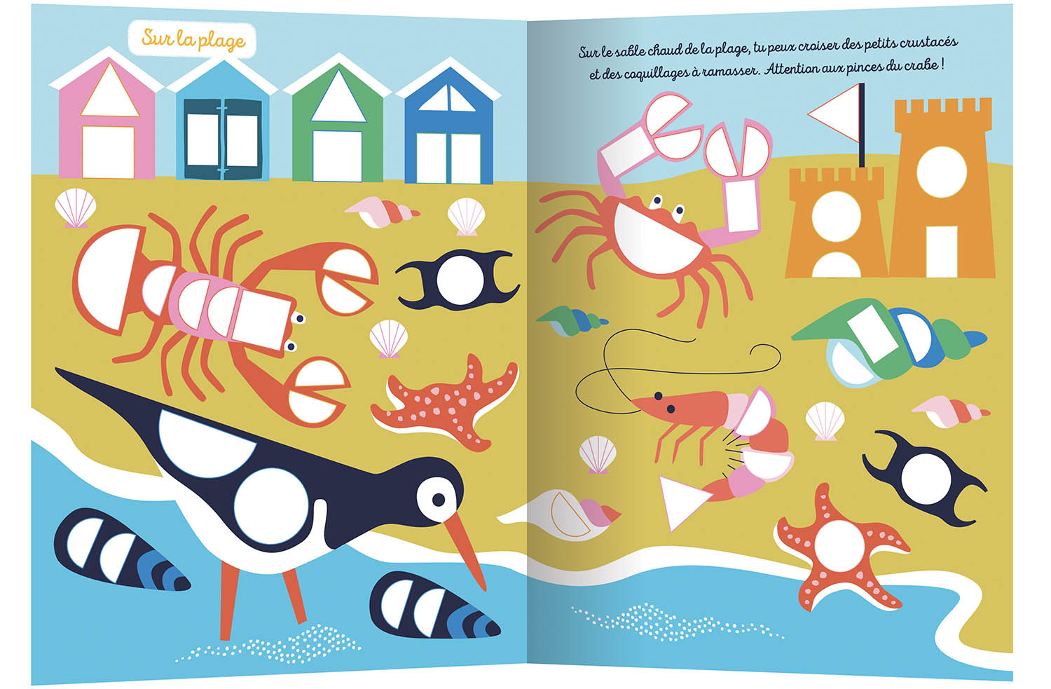 1000 Gommettes Formes - Océan