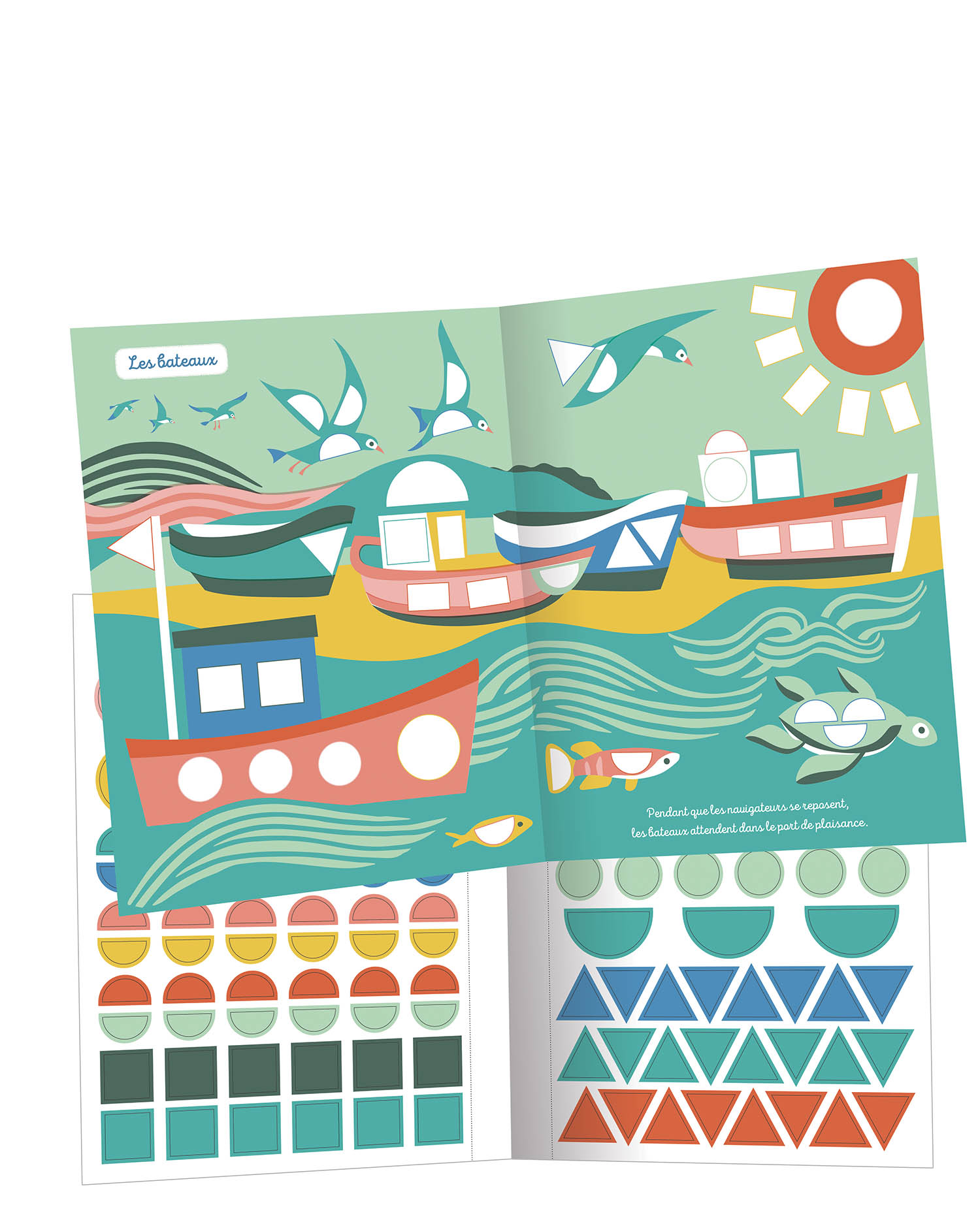 1000 Gommettes Formes - Océan