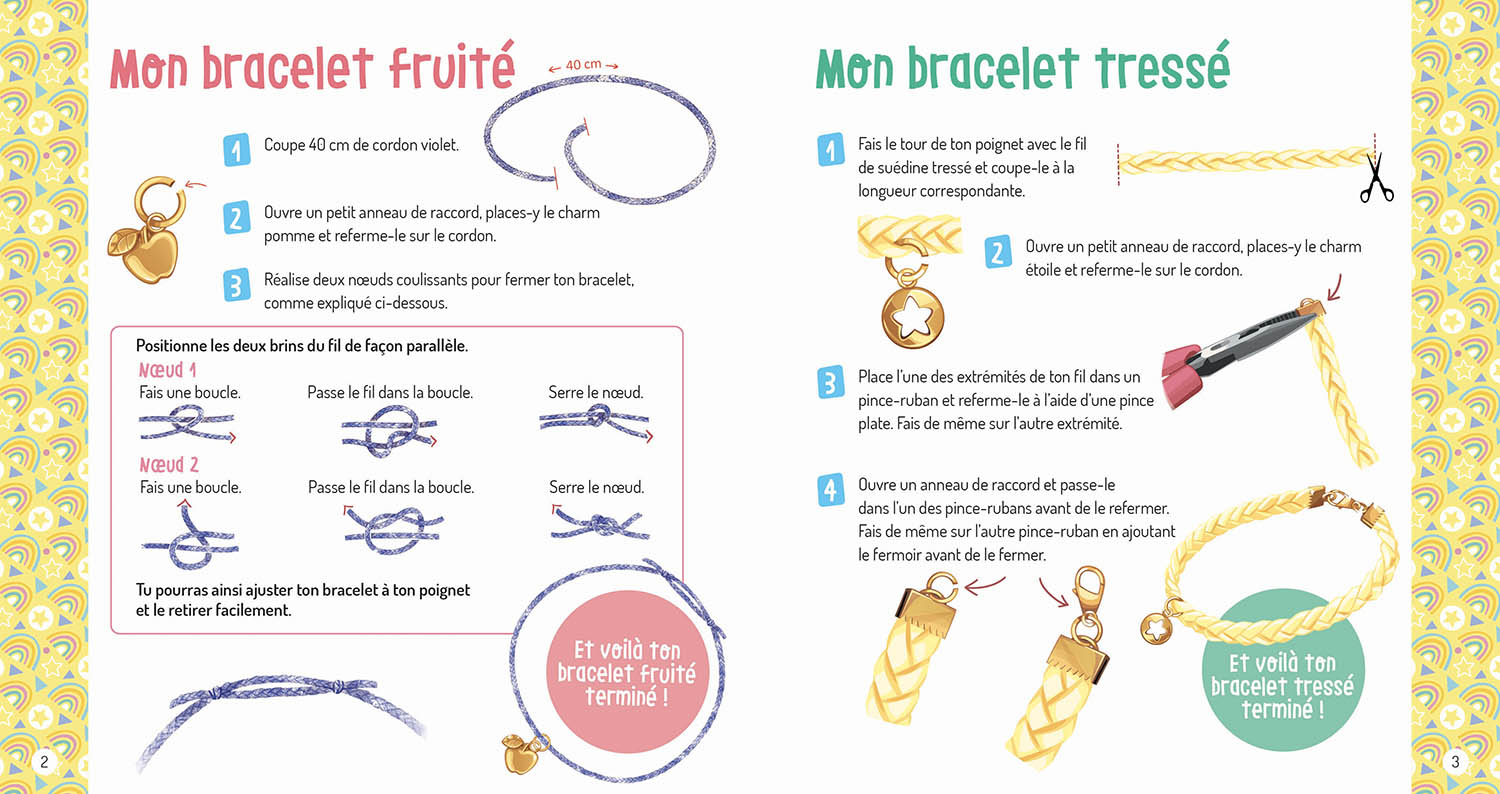 Mon Accumulation De Bracelets Arc-En-Ciel