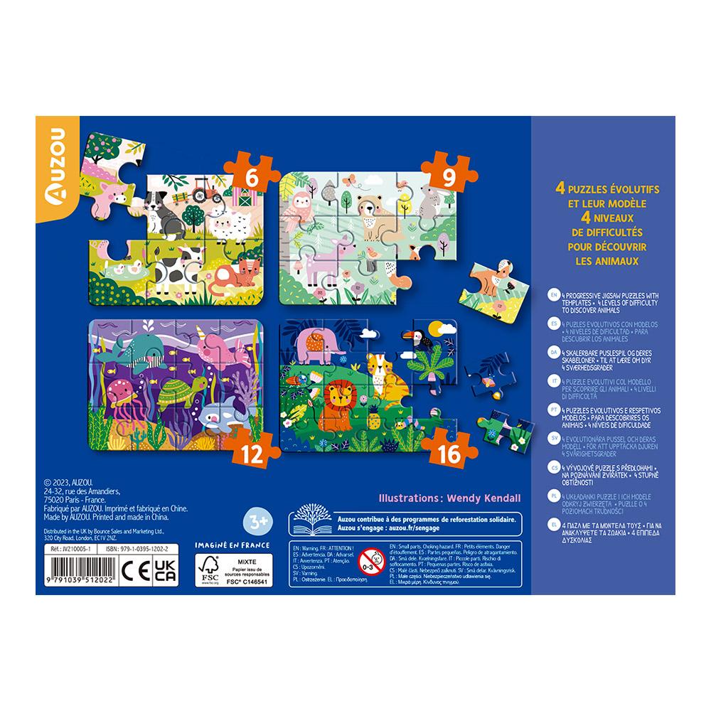 Mis Cuatro Puzzles Evolutivos