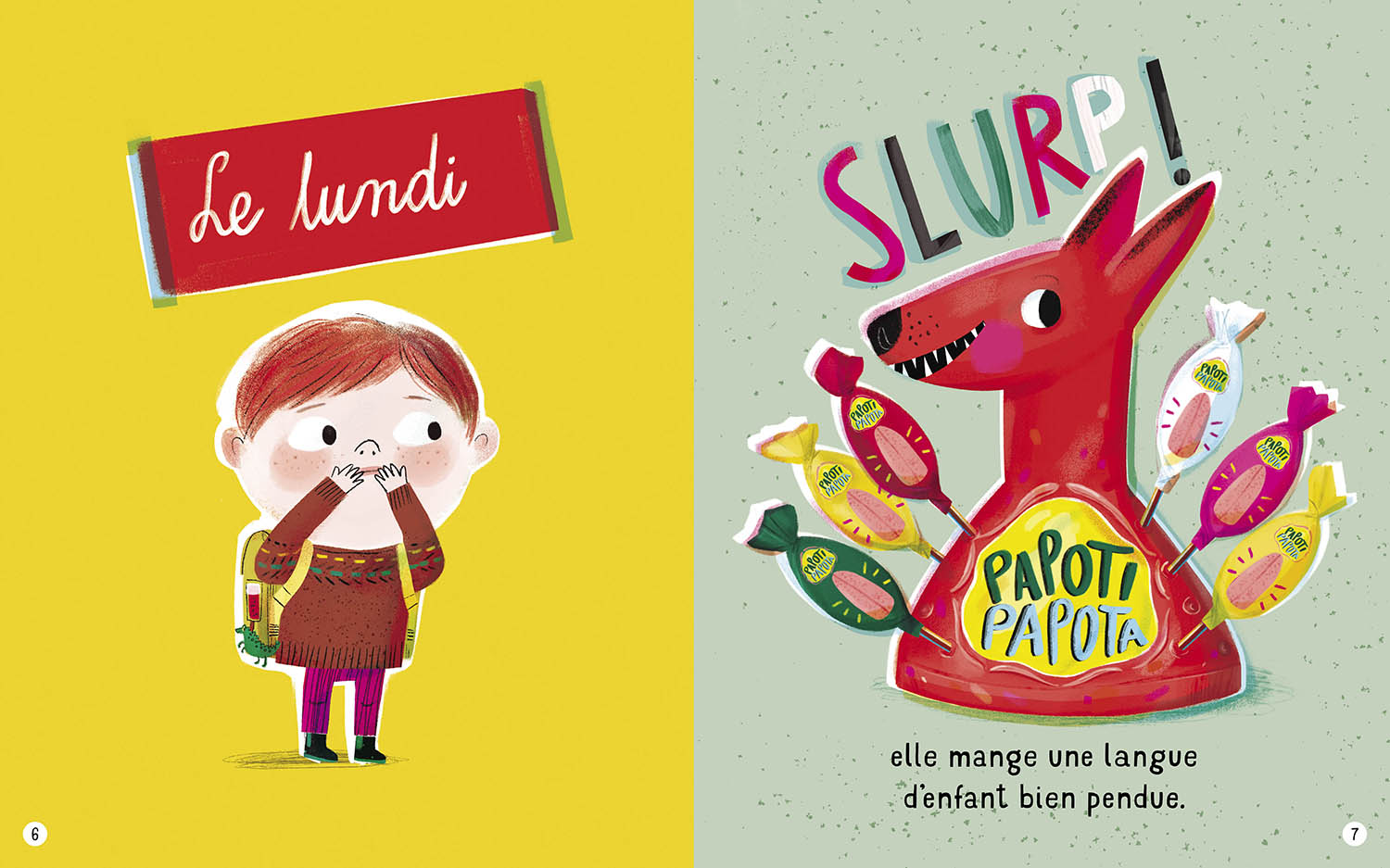 What Does The Teacher Eats?