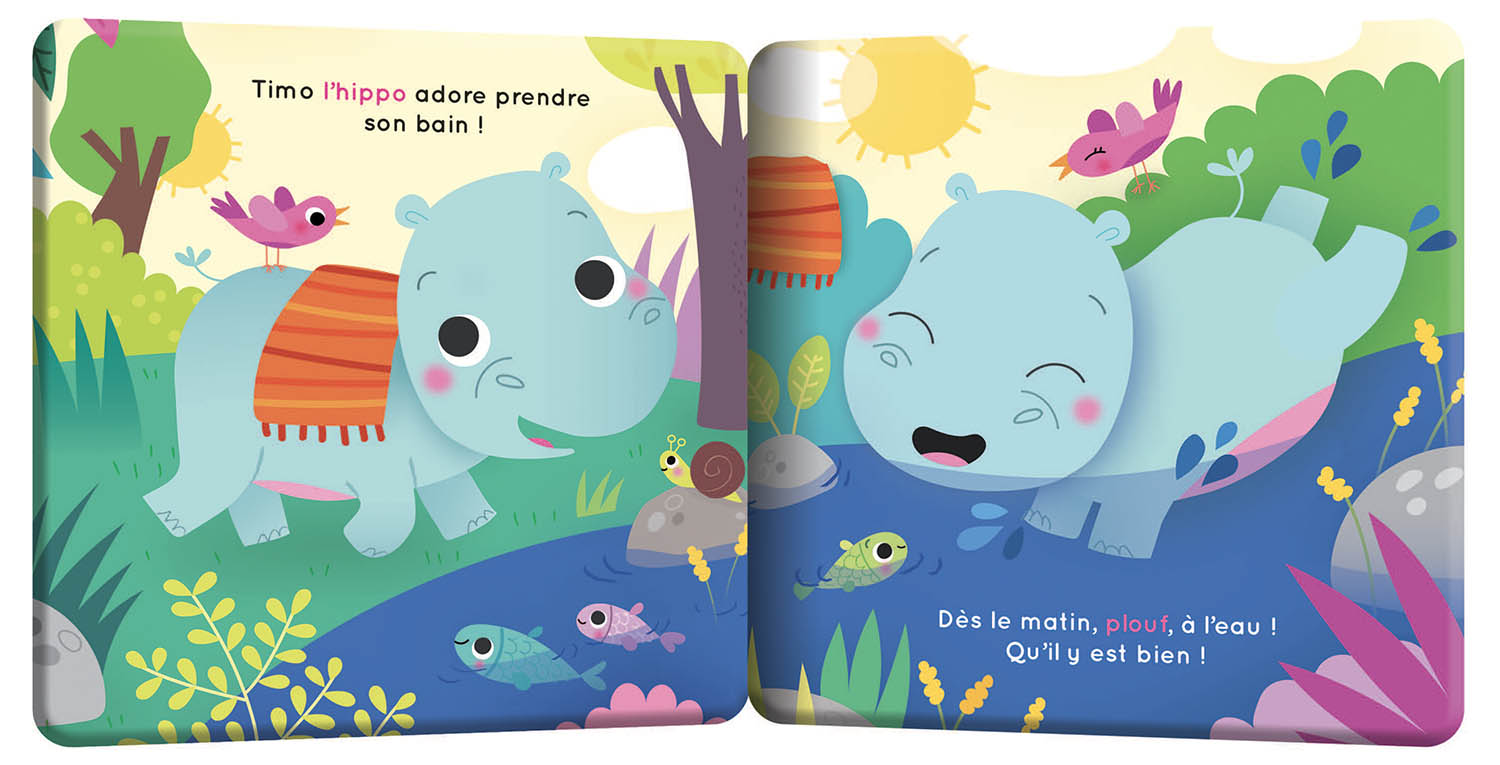 Timo, Un Hippo Qui Aime L'eau