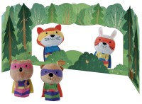Coffret marionnettes à doigts - Les mini-héros de la forêt 2