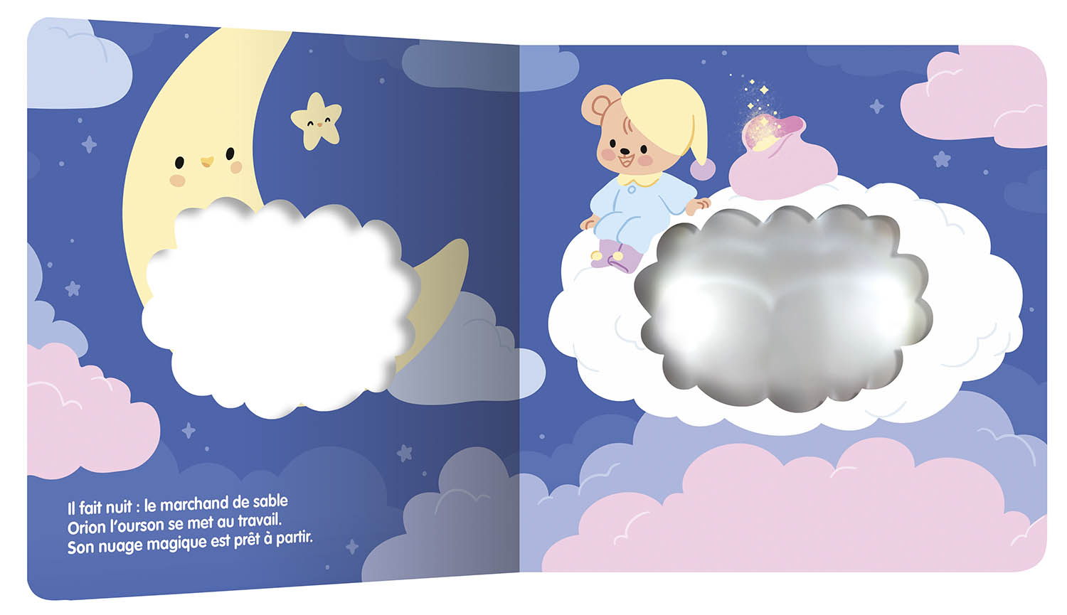 MON PREMIER LIVRE VEILLEUSE - ORION, LE MARCHAND DE SABLE