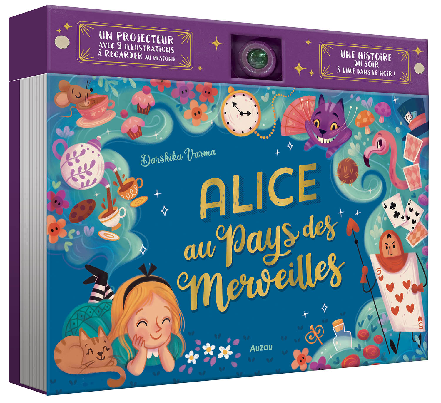 Alice Au Pays Des Merveilles - Livre Projecteur