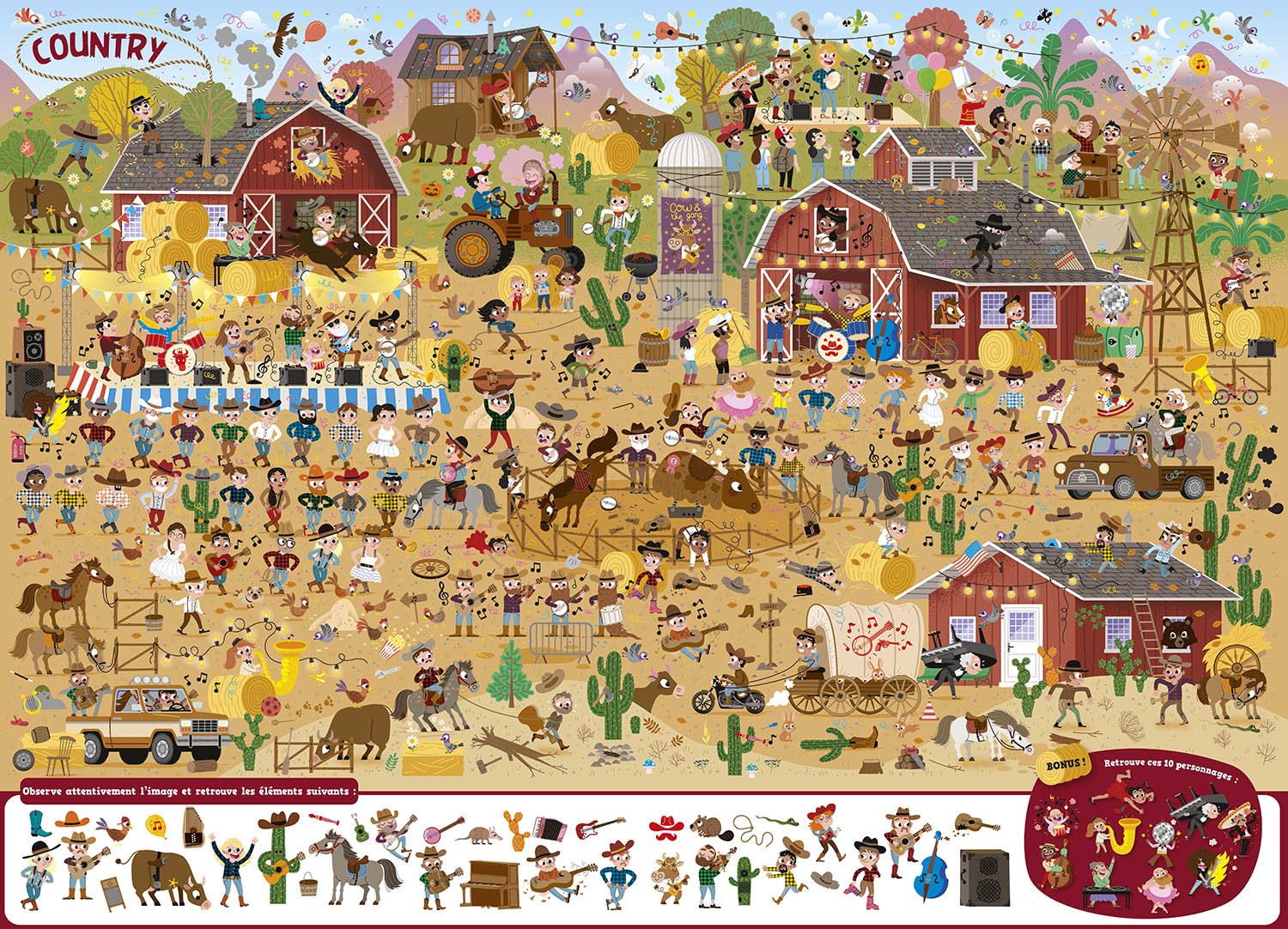 CHERCHE ET TROUVE GEANT - MUSIQUE