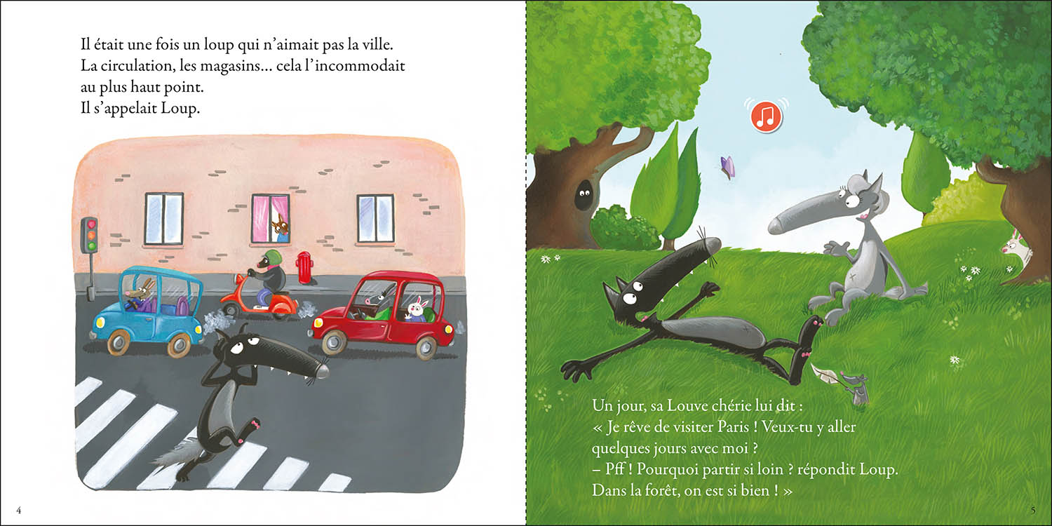 Le loup qui explorait Paris en musique Le loup qui explorait Paris en musique