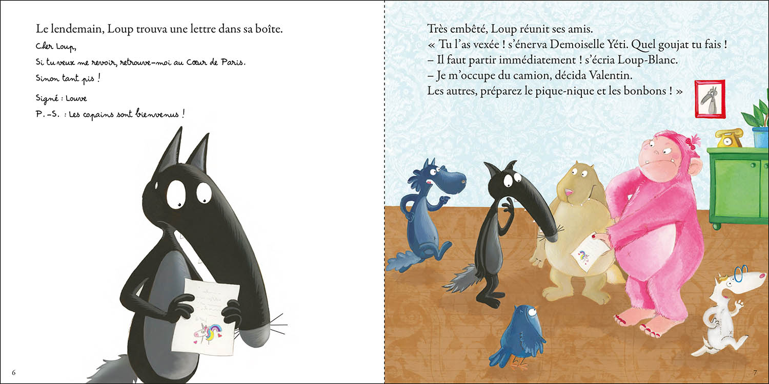 Le loup qui explorait Paris en musique