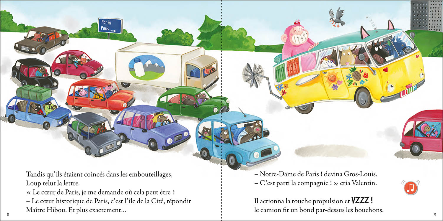 Le loup qui explorait Paris en musique Le loup qui explorait Paris en musique