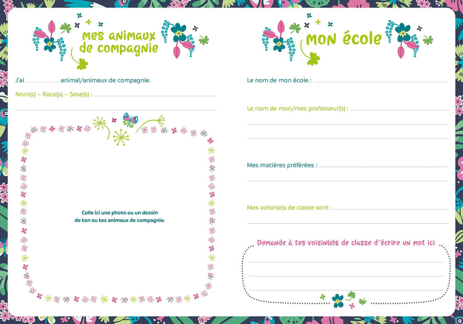 Mon Carnet Jardin Secret
