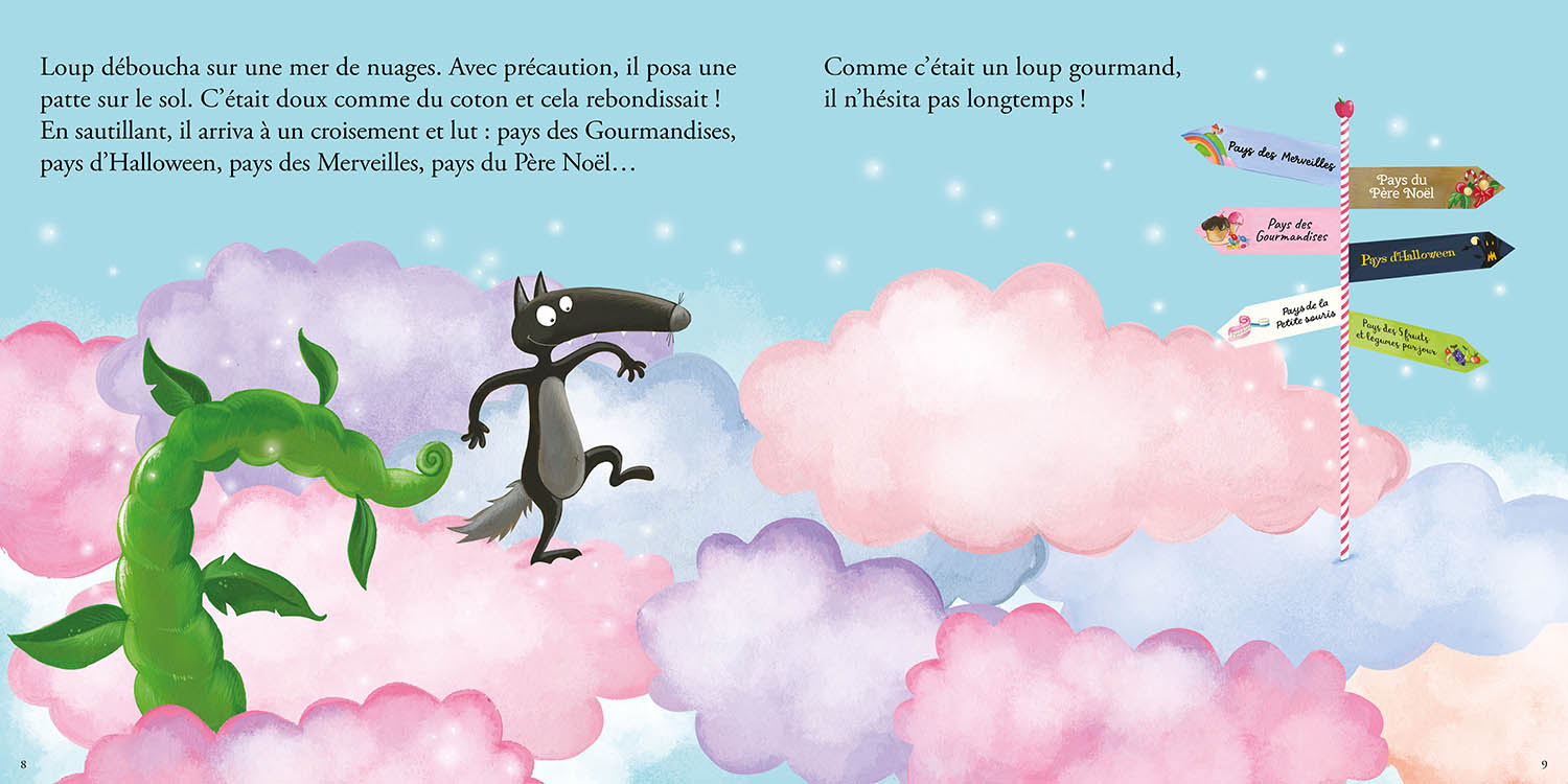 LE LOUP QUI CROYAIT EN SES REVES