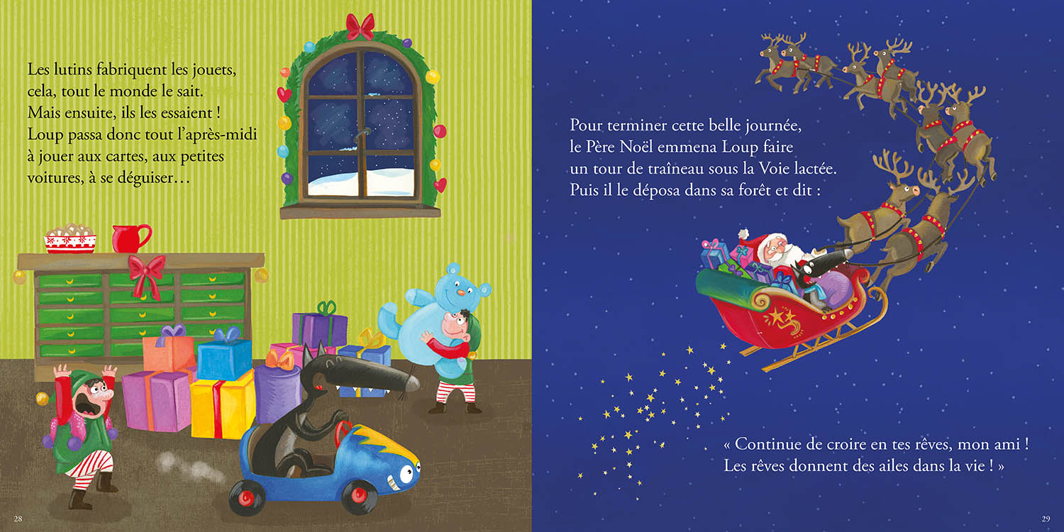 LE LOUP QUI CROYAIT EN SES REVES