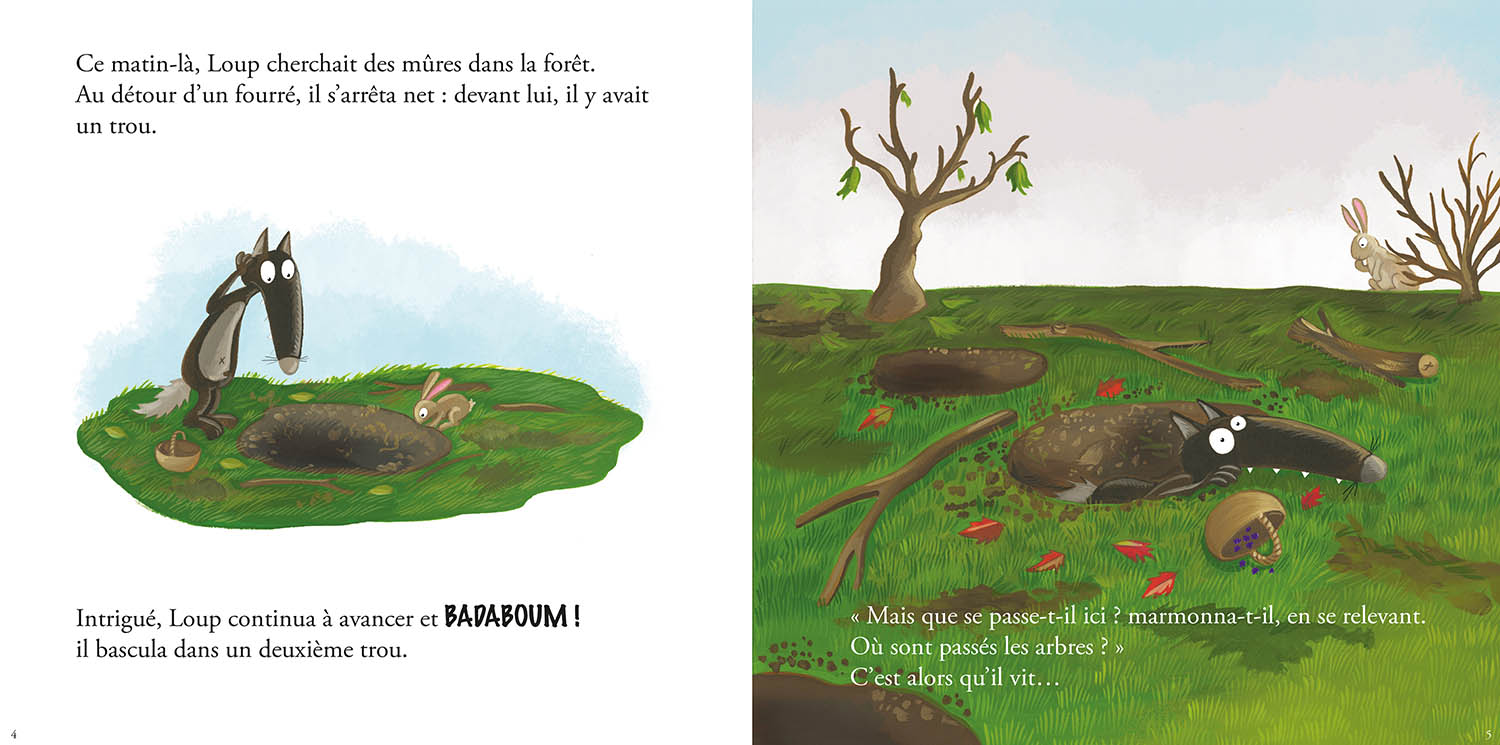 LE LOUP QUI AIMAIT LES ARBRES LE LOUP QUI AIMAIT LES ARBRES
