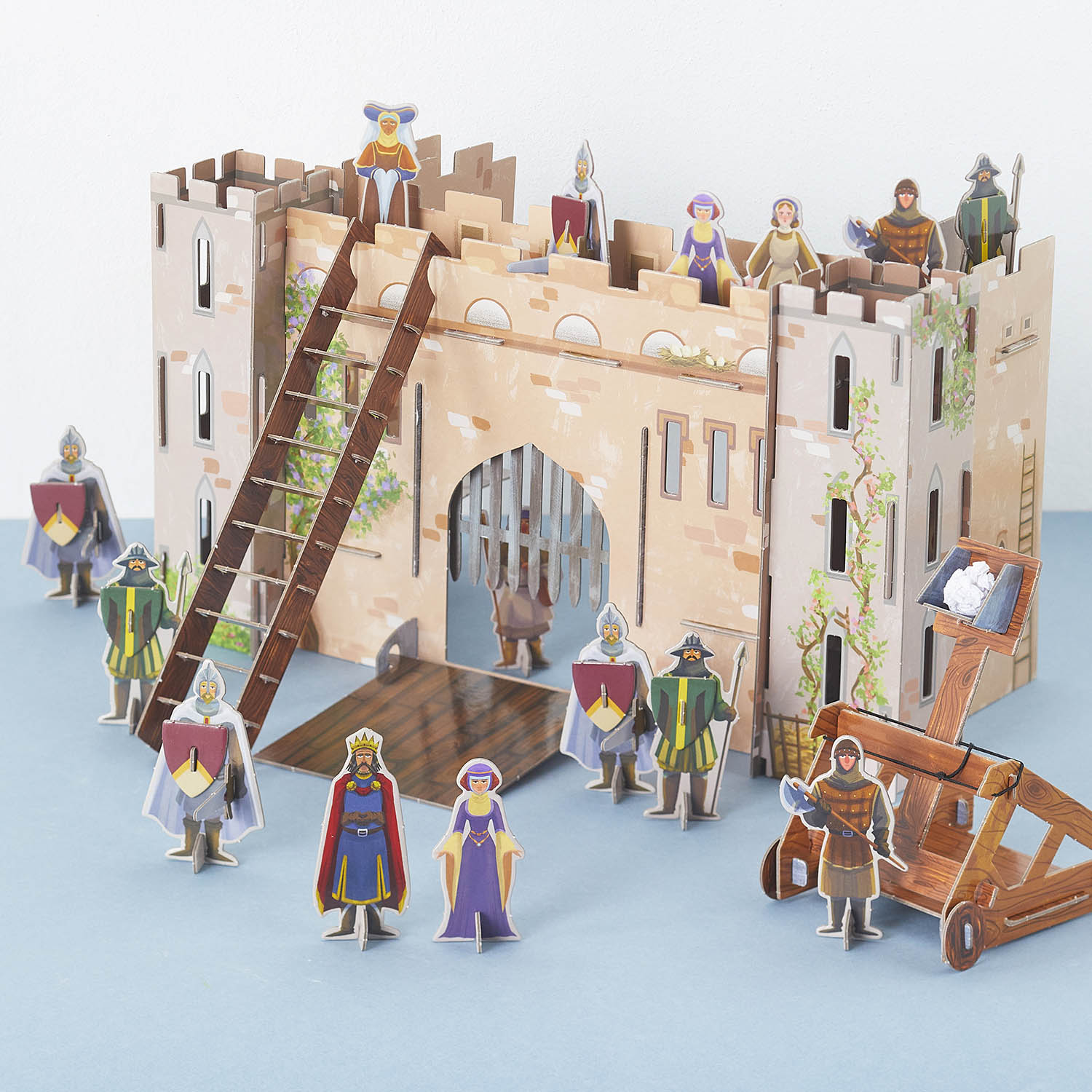 Mon Coffret D'artiste - Mon Fantastique Château Fort À Construire
