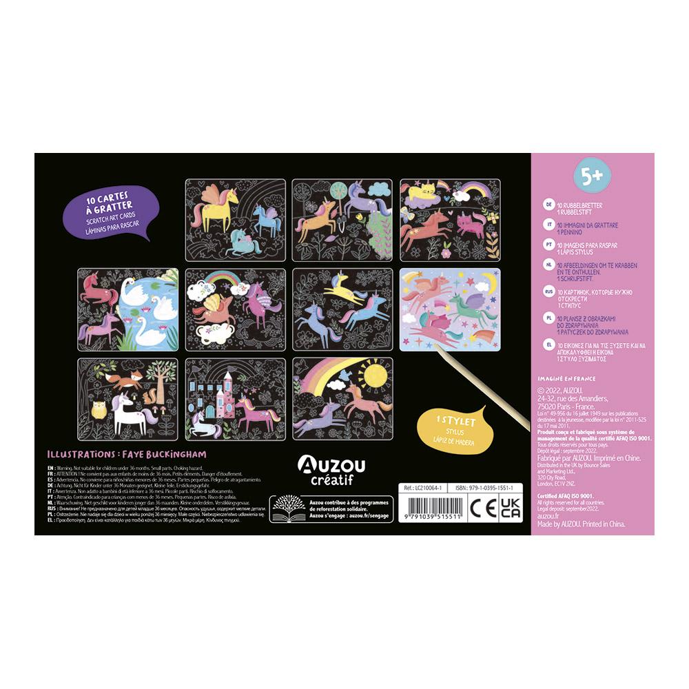 Mi Estuche De Artista: Mis Láminas Para Rascar Unicornios