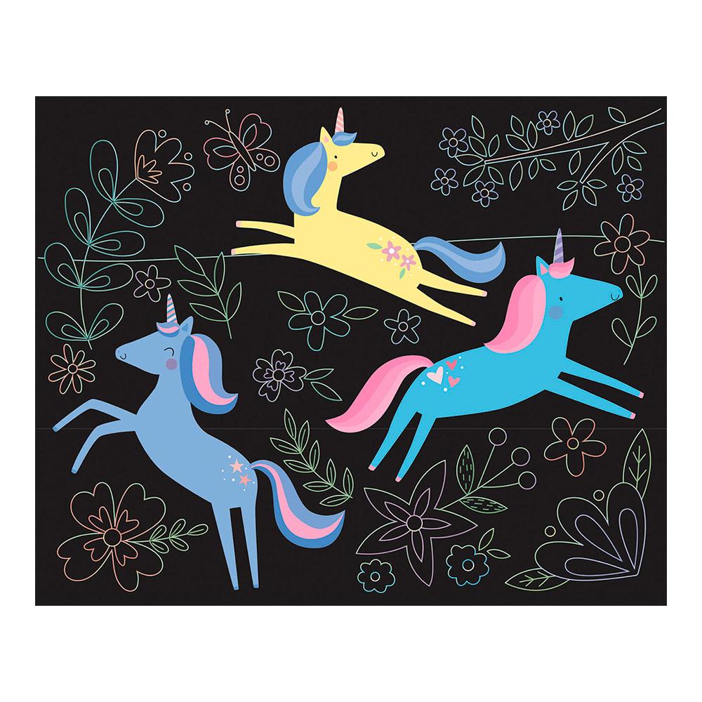 Mi Estuche De Artista: Mis Láminas Para Rascar Unicornios