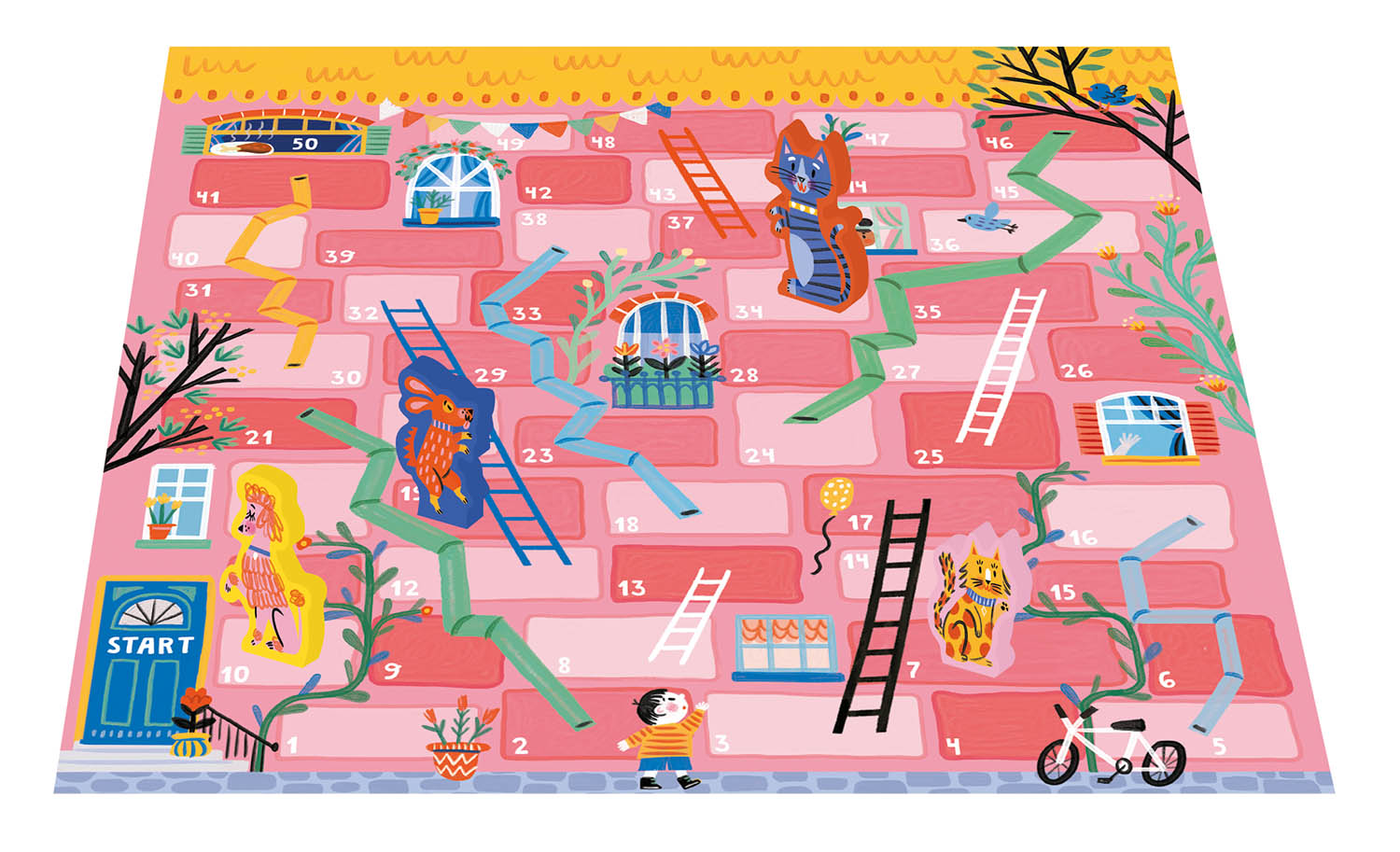 Jeu De Serpents Et Échelles