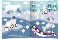 500 premières gommettes formes hiver