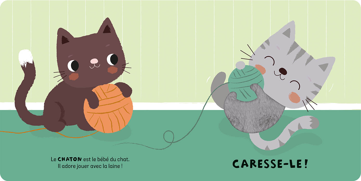 Coffret à toucher - Les bébés animaux