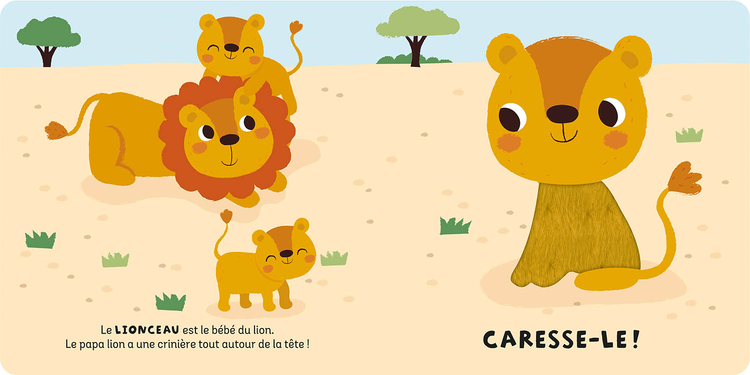 Coffret à toucher - Les bébés animaux