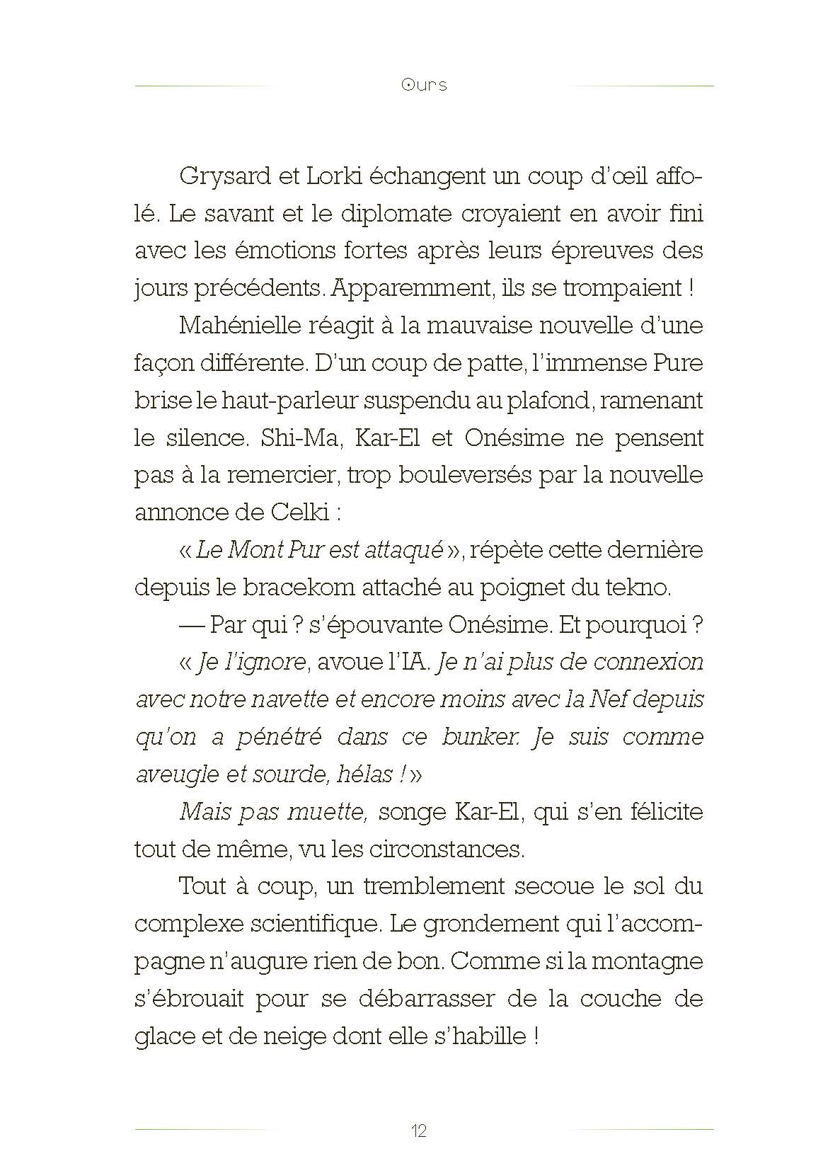 Ours - Tome 2 - Le Dernier Survivant