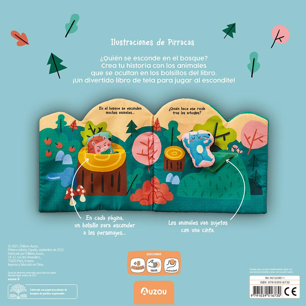 ¿Quién Anda Ahí? Libro De Tela