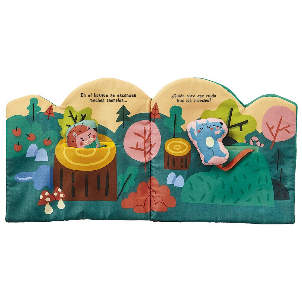 ¿Quién Anda Ahí? Libro De Tela