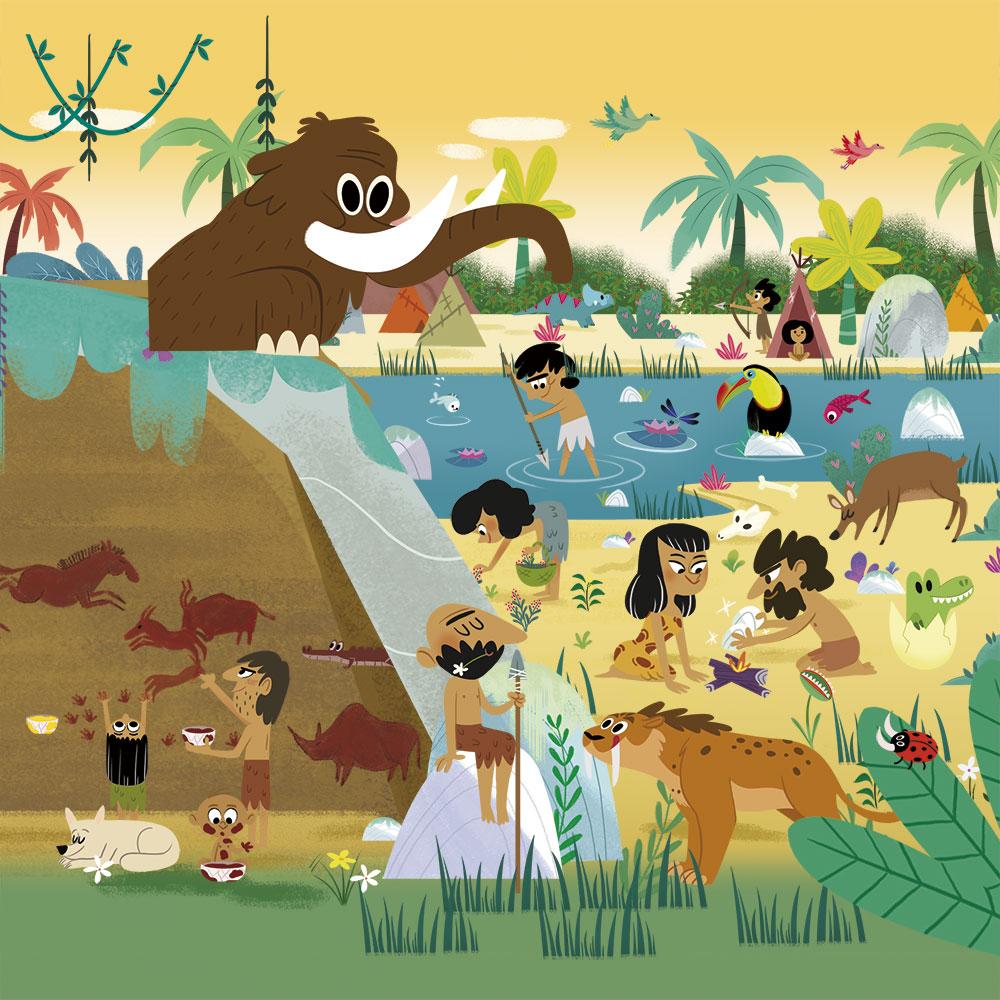 Busca Y Encuentra ¡A Través Del Tiempo!