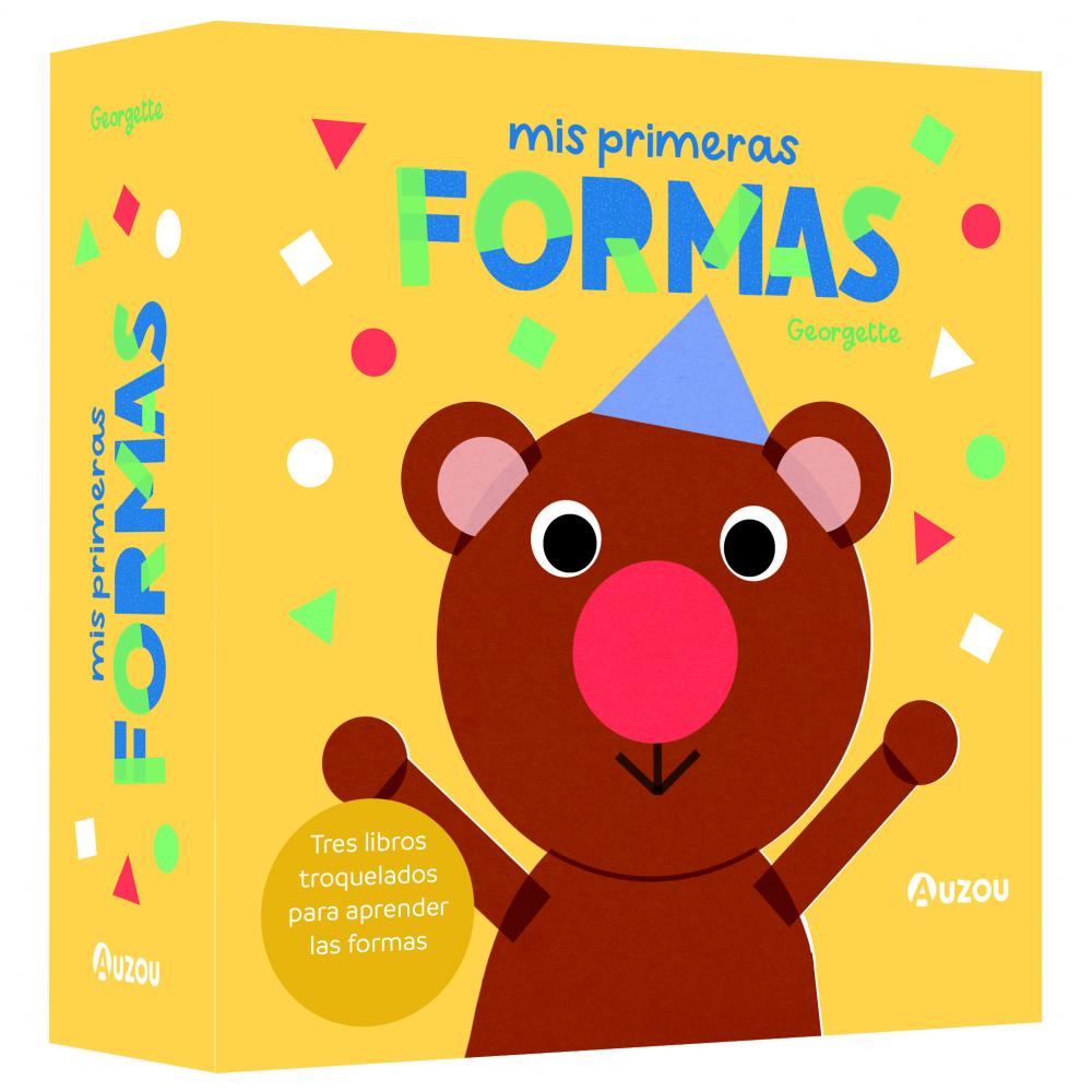 Mis Primeras Formas. Cofre Con Tres Libros Para Bebés