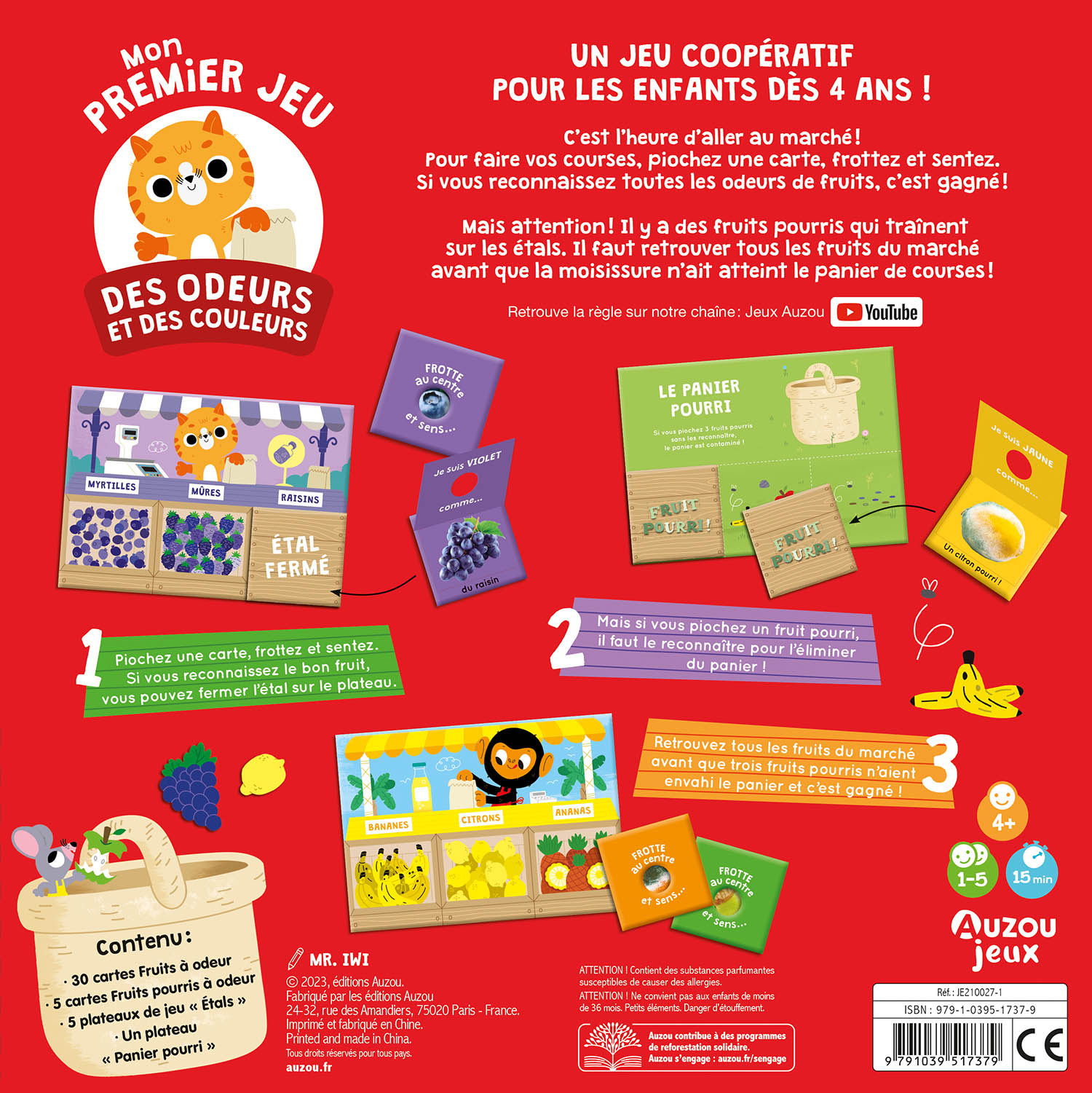 MON PREMIER JEU DES ODEURS ET DES COULEURS MON PREMIER JEU DES ODEURS ET DES COULEURS