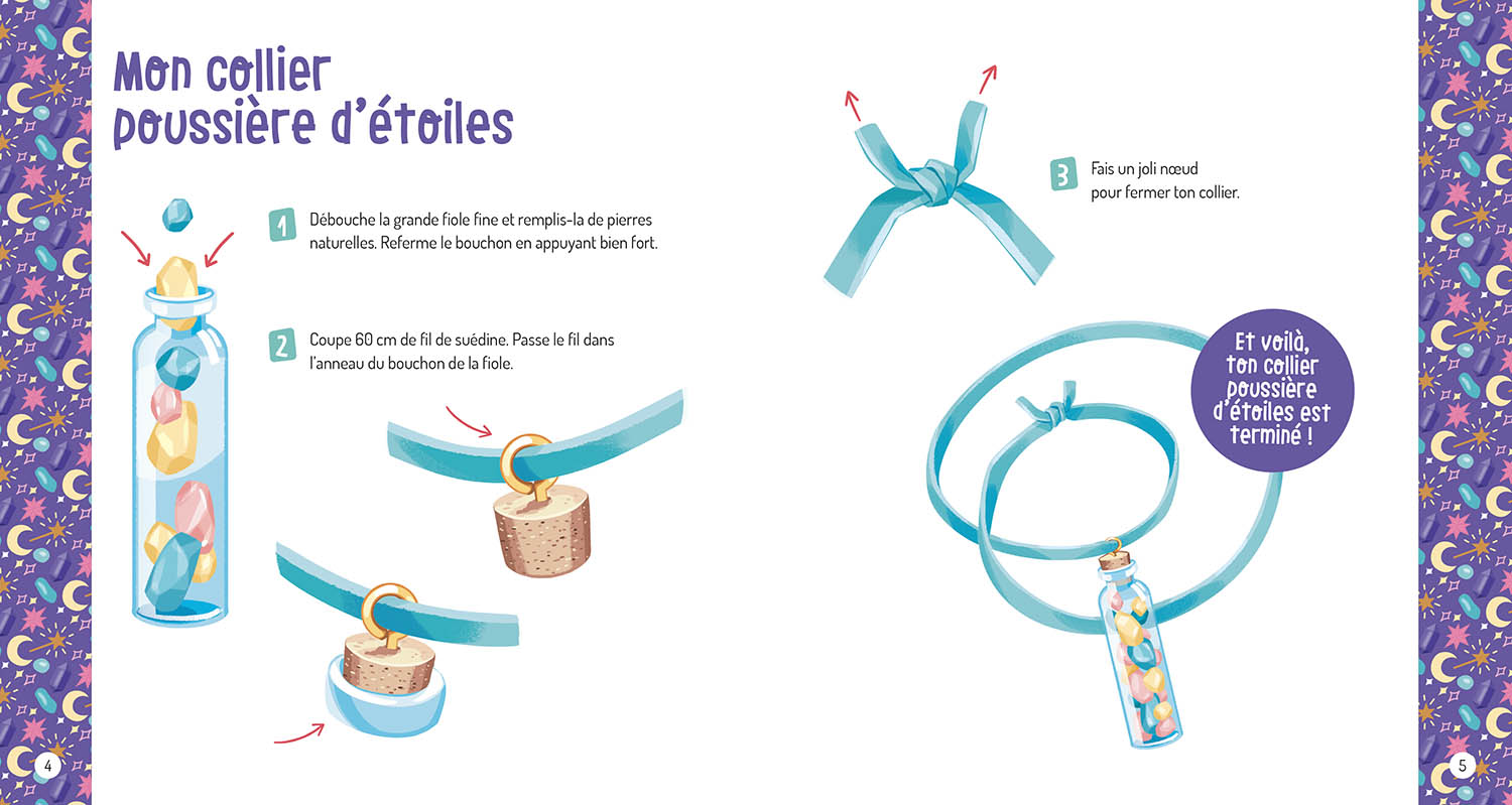 Mes magnifiques bijoux cristaux magiques
