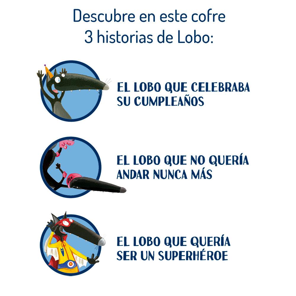 Mi Cofre De Historias Con Lobo. Cofre Con Peluche