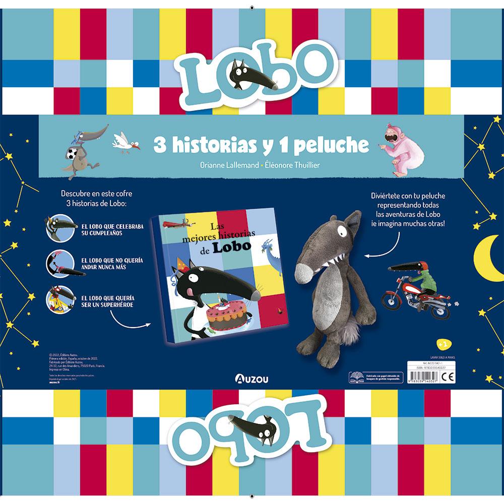 Mi Cofre De Historias Con Lobo. Cofre Con Peluche